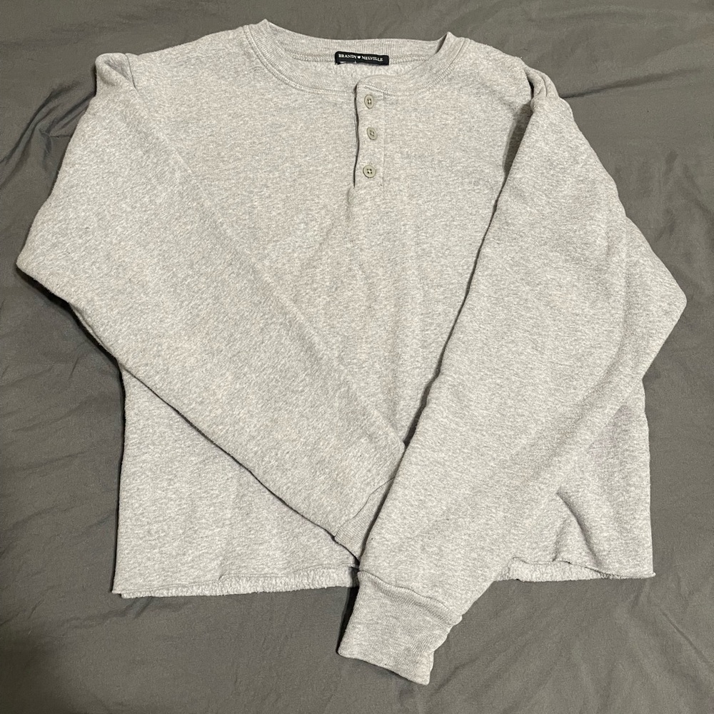 Brandy Melville grey sweater